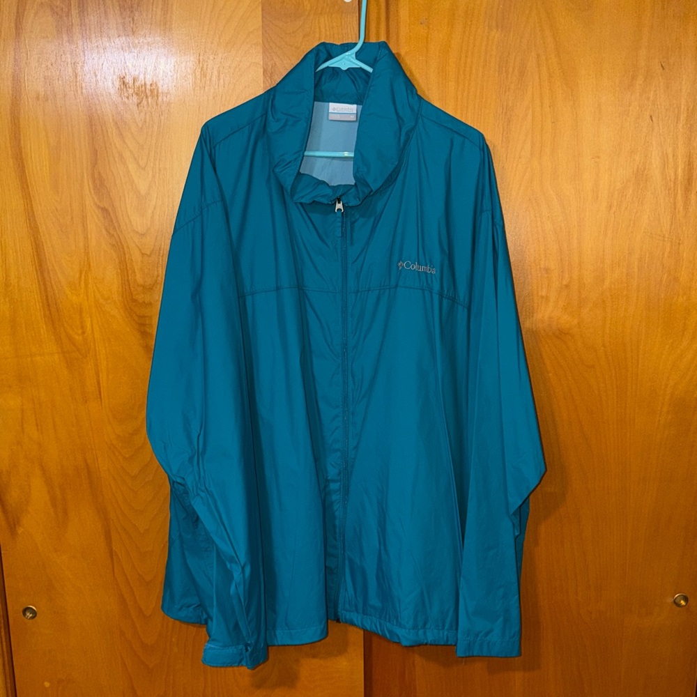 Columbia Teal Outdoor Jacket